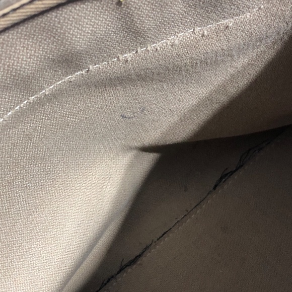 Dooney & Bourke brown leather and canvas shoulder bag - Picture 11 of 15